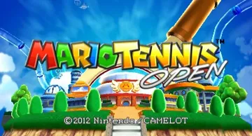 Mario Tennis Open (Usa) screen shot title